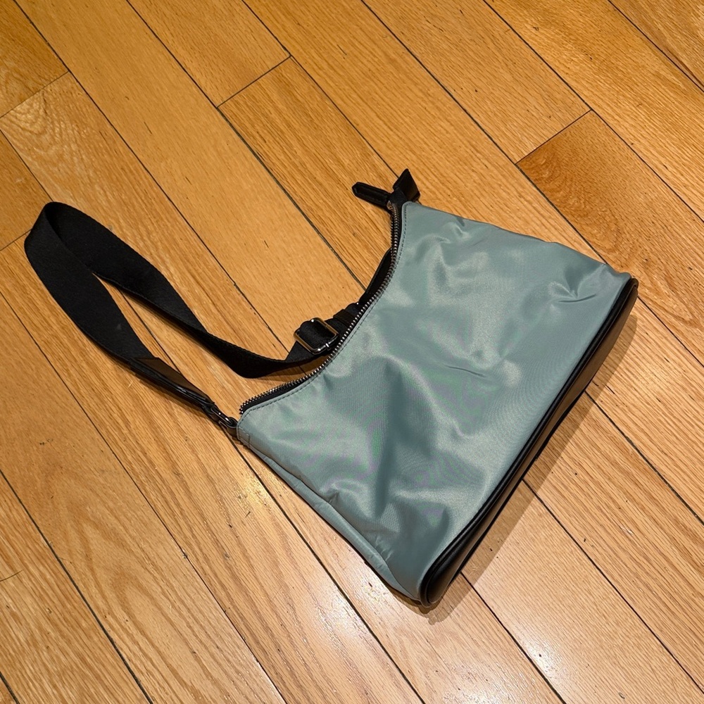 Simons Gray Crossbody Bag